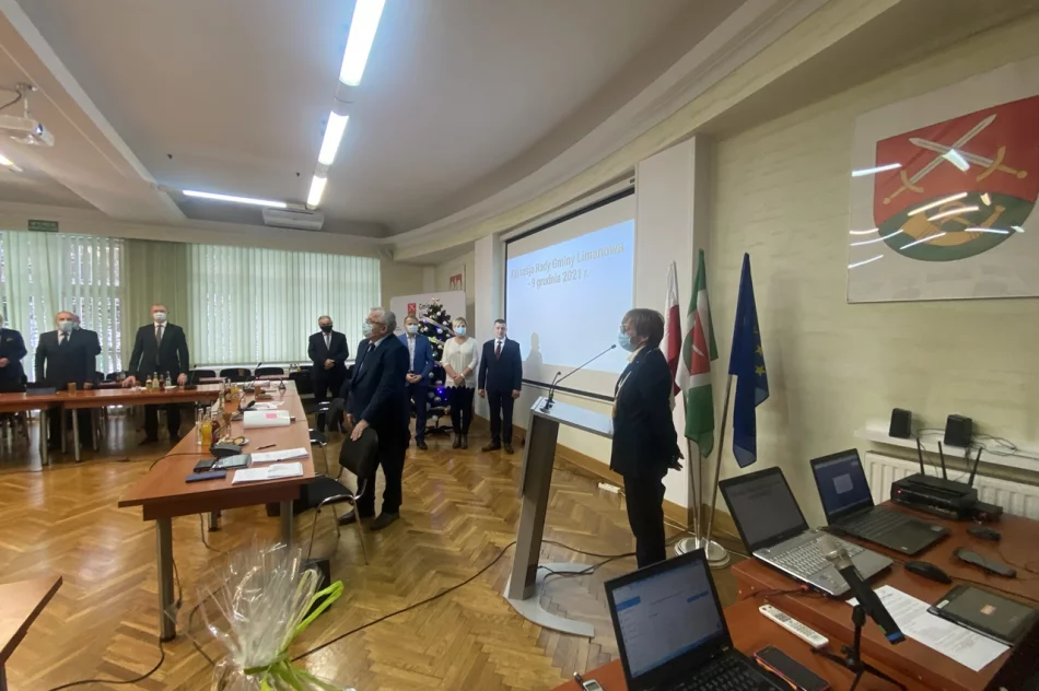 Informacja o XXI sesji Rady Gminy Limanowa - zdjęcie 17