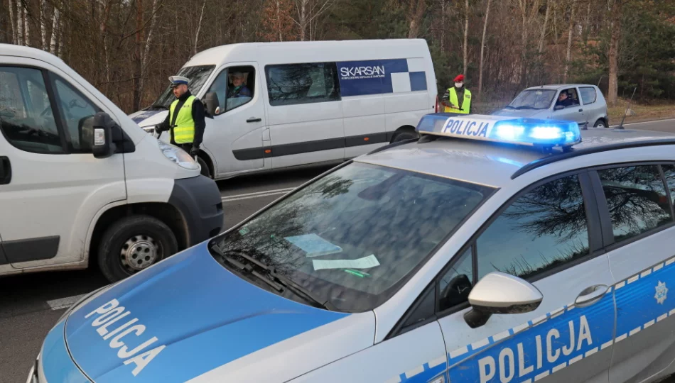 Limanowscy policjanci pełnili służbę przy granicy - zdjęcie 1