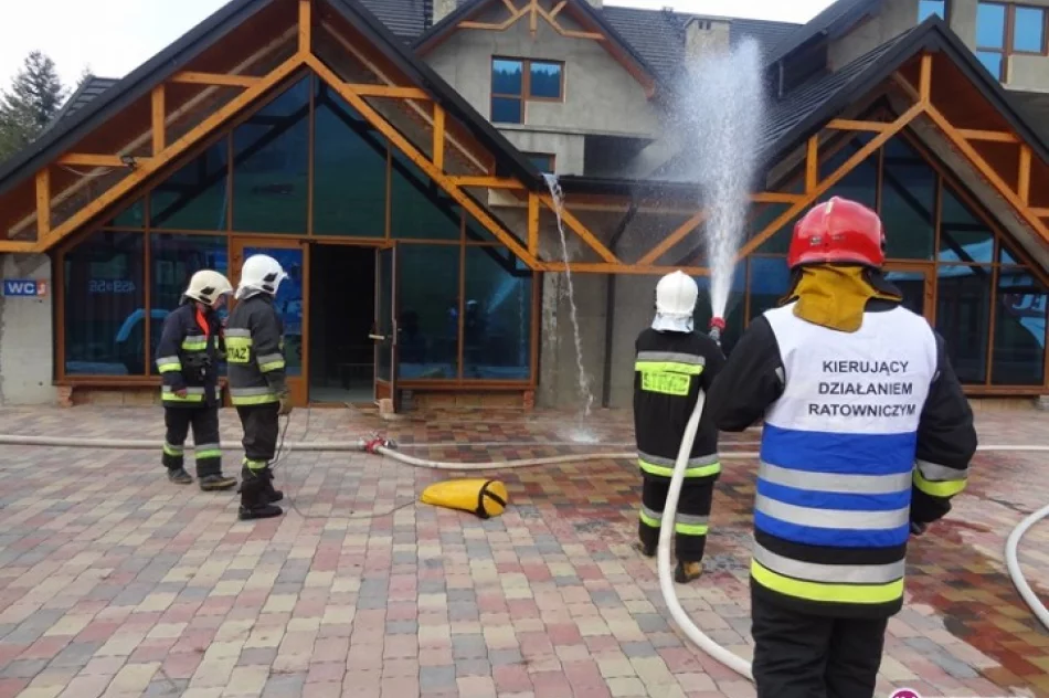 Wypadek strażaków na ćwiczeniach - zdjęcie 4