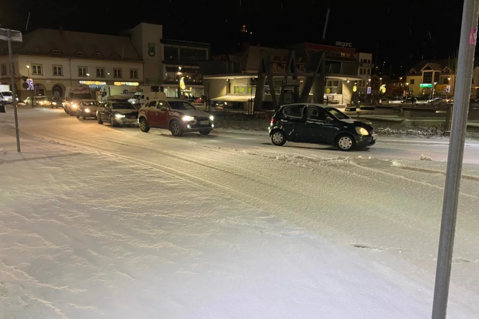 Totalny paraliż komunikacyjny Limanowej - zdjęcie 10