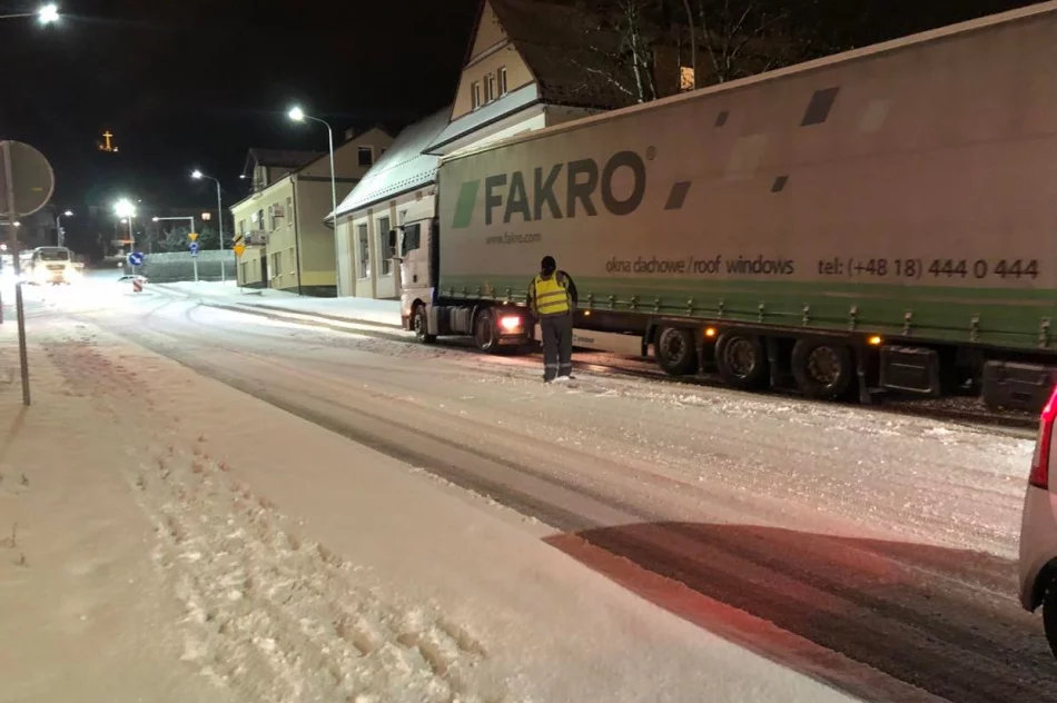 Totalny paraliż komunikacyjny Limanowej - zdjęcie 12