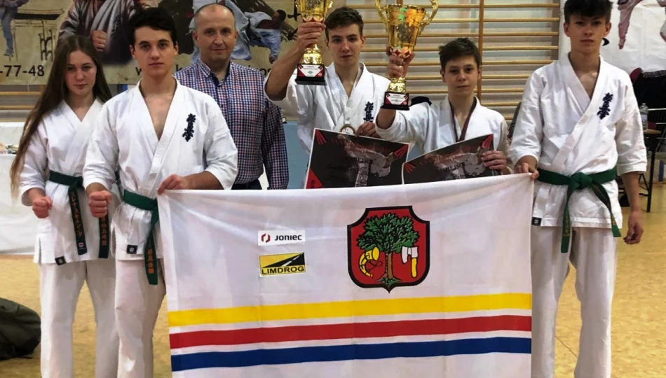 Dwa medale Pucharu Polski Karate Kyokushin wywalczone przez limanowskich karateków ARS Limanowa – JONIEC Team - zdjęcie 1