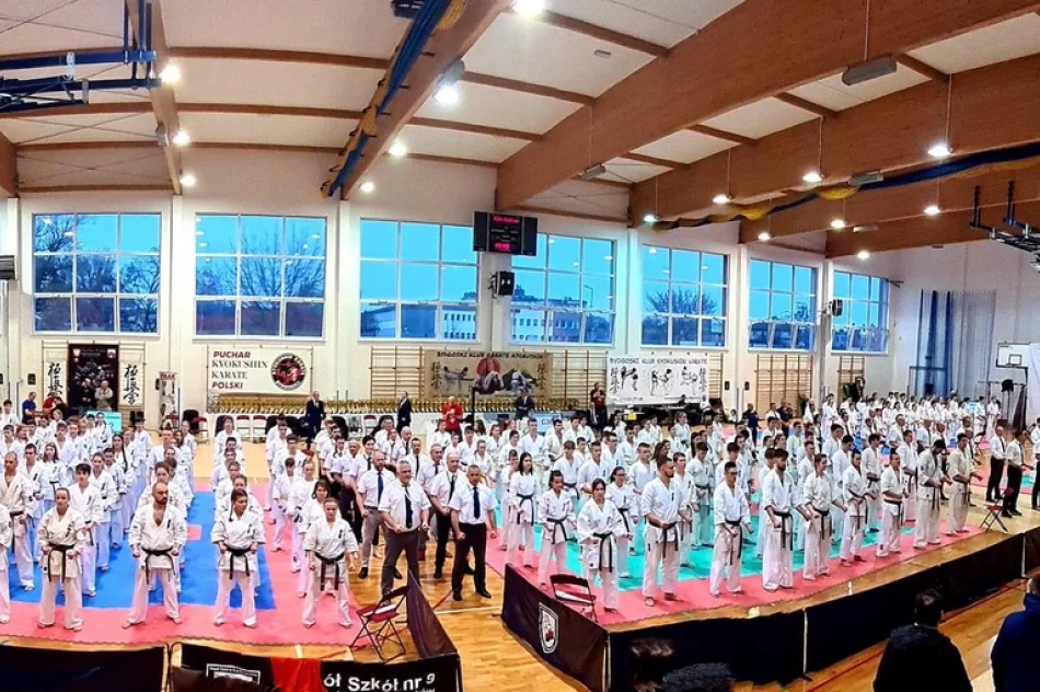 Dwa medale Pucharu Polski Karate Kyokushin wywalczone przez limanowskich karateków ARS Limanowa – JONIEC Team - zdjęcie 6