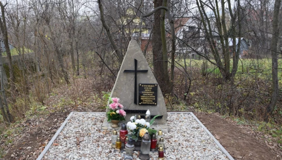 Obelisk upamiętnia ofiary egzekucji - zdjęcie 1