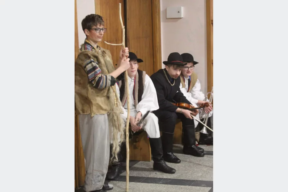 Szkolna grupa kolędnicza z Limanowszczyzny w programie Ziarno - zdjęcie 10