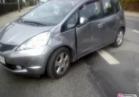 Kolizja hondy z motocyklem - zdjęcie główne