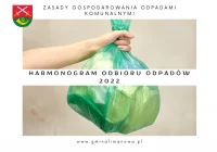 Harmonogram odbioru odpadów na 2022 rok - zdjęcie główne