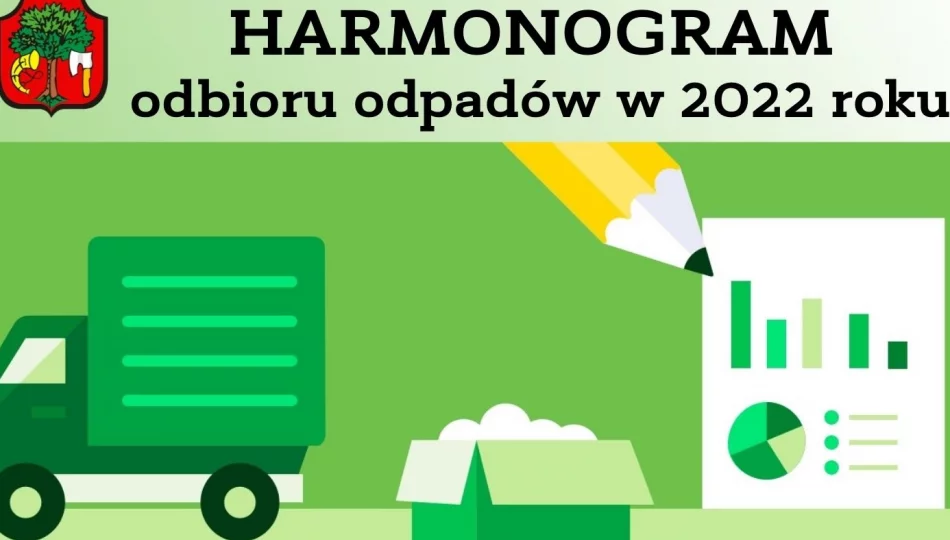 Harmonogram odbioru odpadów w 2022 roku - zdjęcie 1