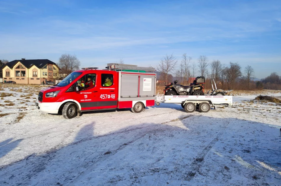 Strażacy i policjanci szukali 64-latka - zdjęcie 5