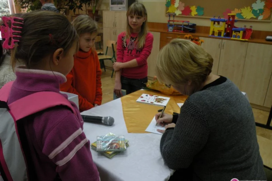 Spotkali się z Barbarą Gawryluk - zdjęcie 4