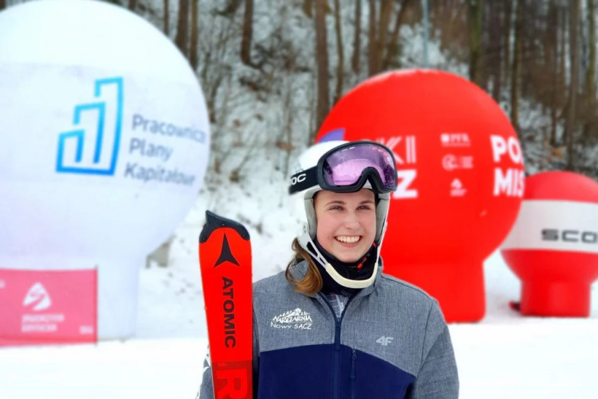 Patrycja Florek na drugim miejscu zawodów FIS