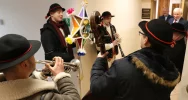 Kolędnicy z Zespołu „Limanowianie” odwiedzili Urząd Miasta - zdjęcie 2