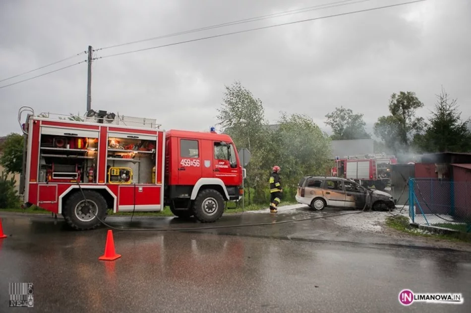 Płonął samochód i garaż - zdjęcie 3