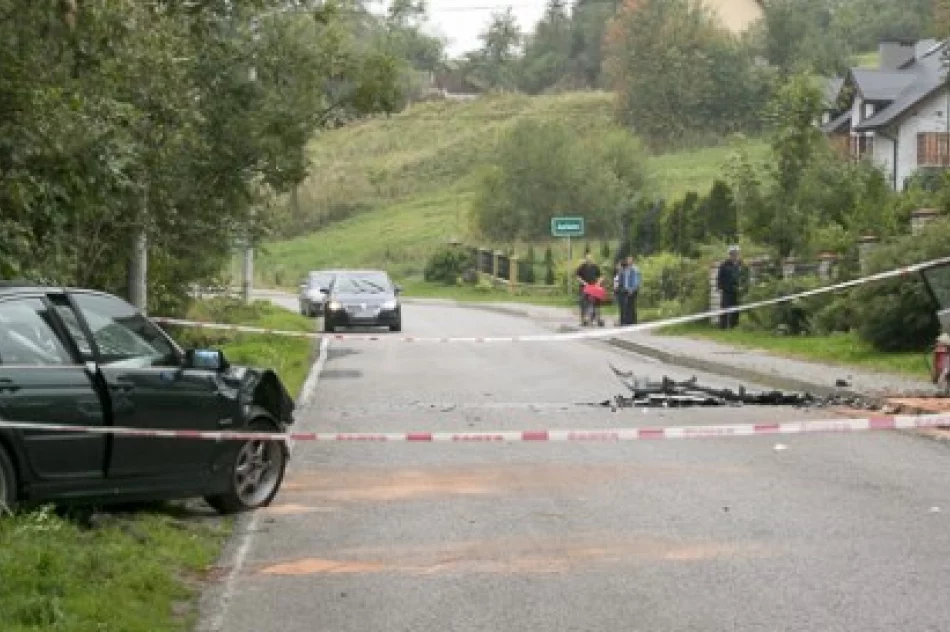 Kierowca BMW zjechał na lewy pas - zdjęcie 4
