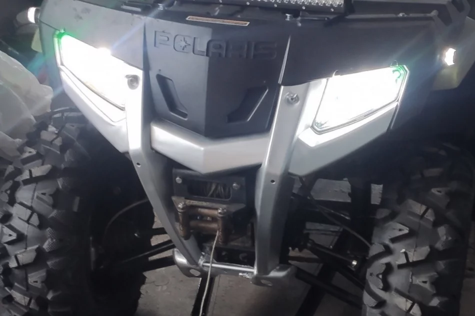    Żarówka żarówki H4 HS1 LED MOTOR QUAD SKUTER MOCNE białe - zdjęcie 2