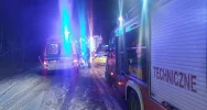 Groźnie wyglądające zderzenie czołowe   - zdjęcie 2