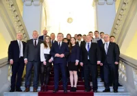 Karatecy spotkali się z marszałkiem - zdjęcie główne