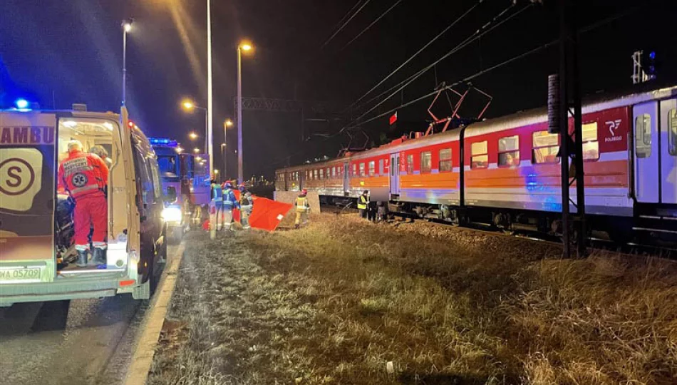 Zmarł 42-latek potrącony przez pociąg - zdjęcie 1