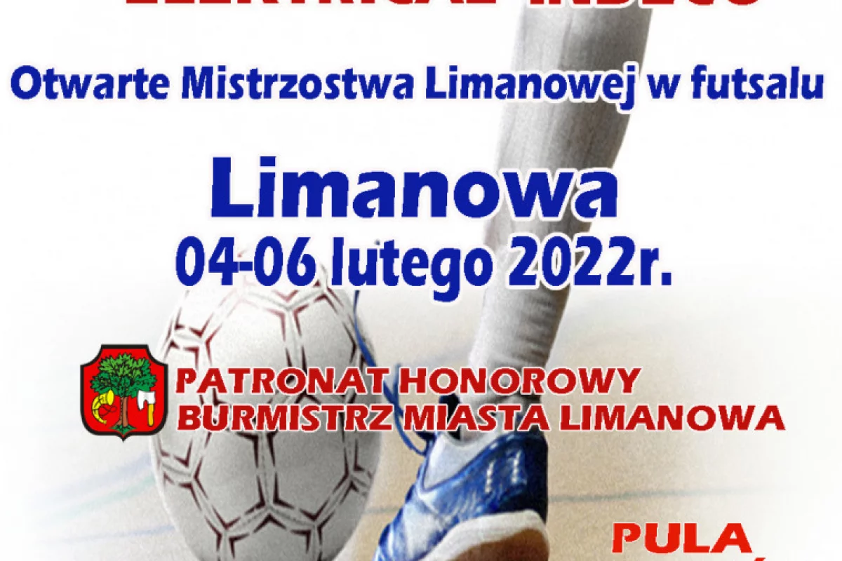 Futsalowe święto w Limanowej: trwa przyjmowanie zgłoszeń