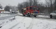 Trzy kolizje podczas śnieżycy - zdjęcie 3