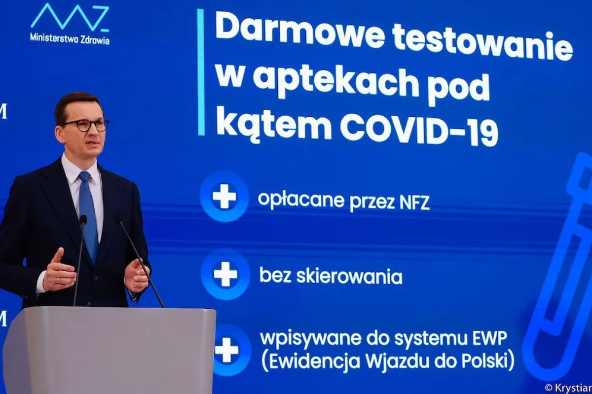 Konferencja prasowa premiera Mateusza Morawieckiego - zmiany w walce z wirusem