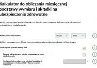 Kalkulator składki zdrowotnej - zdjęcie główne
