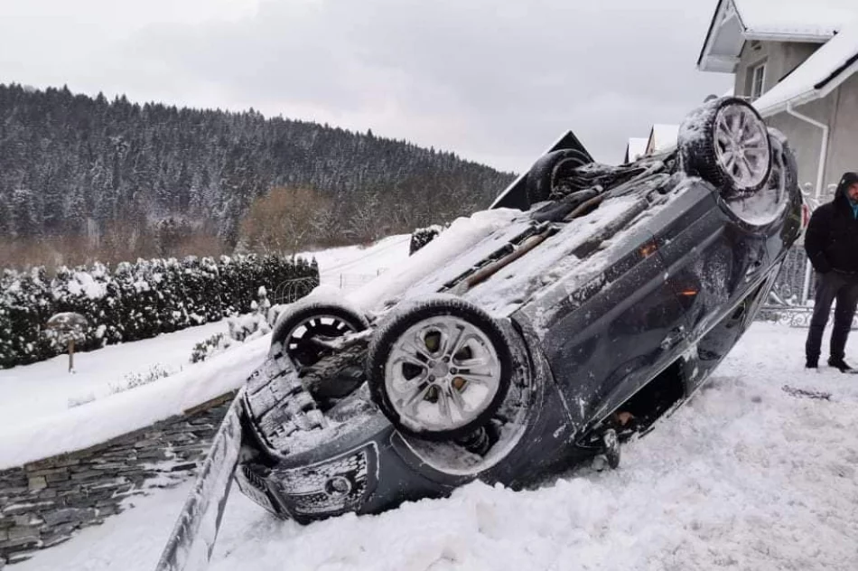 Dachowanie na łuku drogi - zdjęcie 2