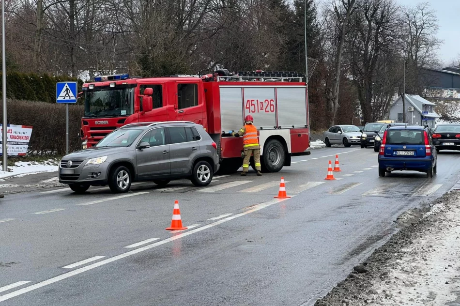 Potrącone na "krajówce" dziecko trafiło do szpitala - zdjęcie 2