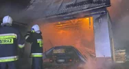 Pożar zabudowań gospodarczych - zdjęcie 2
