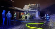 Pożar zabudowań gospodarczych - zdjęcie 4