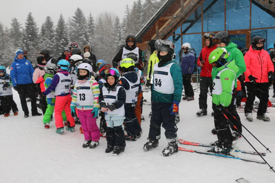  Odbył się SLALOM GIGANT o puchar Łysej Góry pod patronatem Burmistrza Miasta Limanowa - zdjęcie 14