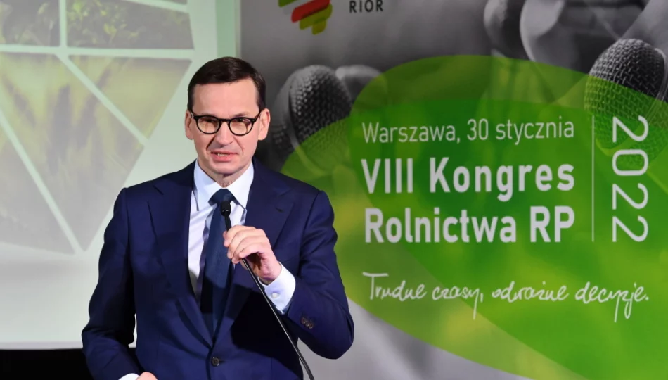 Premier Morawiecki: obniżamy ceny nawozów, popieramy odstrzał dzików - zdjęcie 1