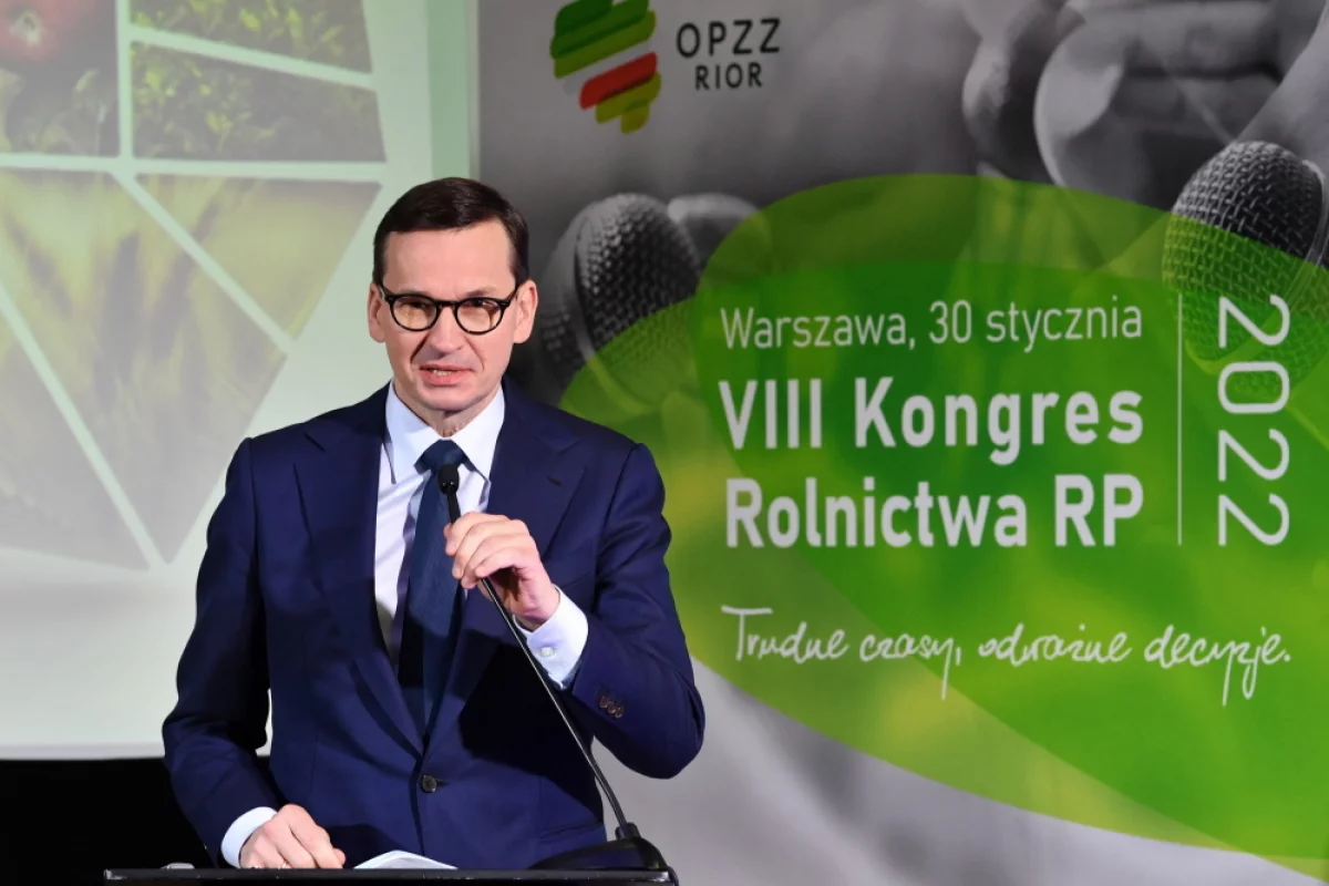 Premier Morawiecki: obniżamy ceny nawozów, popieramy odstrzał dzików
