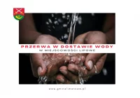 Przerwa w dostawie wody w miejscowości Lipowe - zdjęcie główne