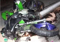 Wypadki motocykilstów - jeden śmiertelny - zdjęcie główne