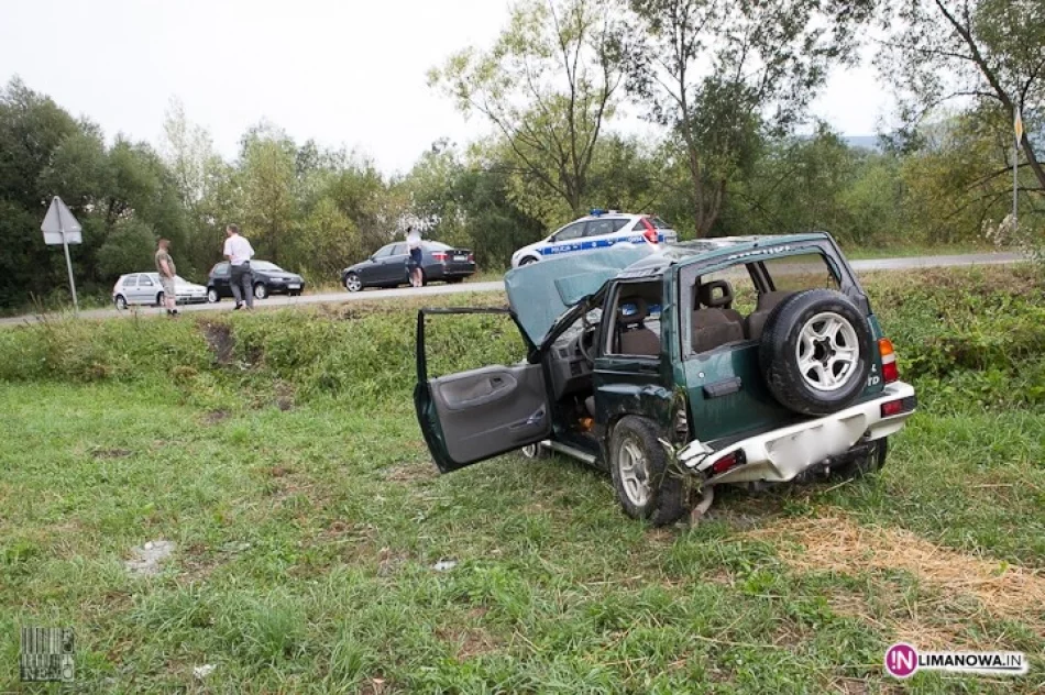 Dachowanie suzuki. Poślizg na rowerze - zdjęcie 3