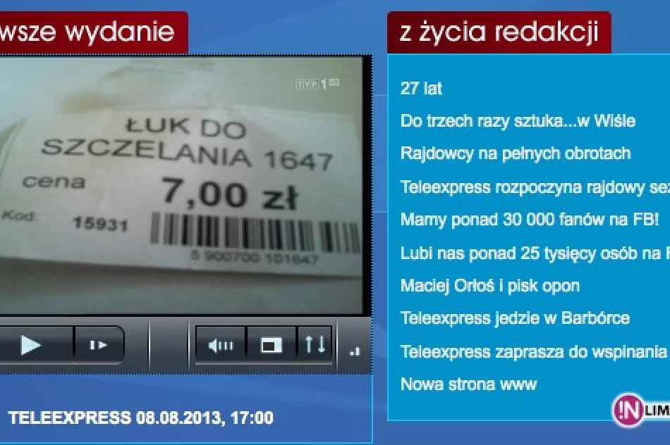 O Limanowej w Teleexpressie - zdjęcie 2