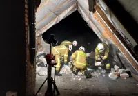 Interwencje w związku z wichurami - uszkodzone budynki - zdjęcie główne