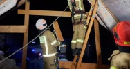 Interwencje w związku z wichurami - uszkodzone budynki - zdjęcie 4