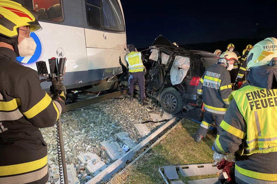 Zderzyli się z pociągiem w Austrii: zmarł 20-latek, 22-letni kierowca w szpitalu - zdjęcie 5