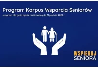 „Korpus Wsparcia Seniorów” na rok 2022 - zdjęcie główne