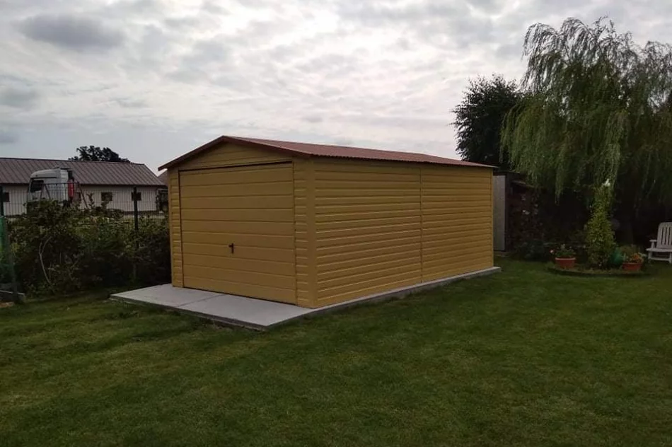 Garaże blaszane , wiaty śmietnikowe, kojce dla psów lekkie hale stalowe i inne - zdjęcie 3