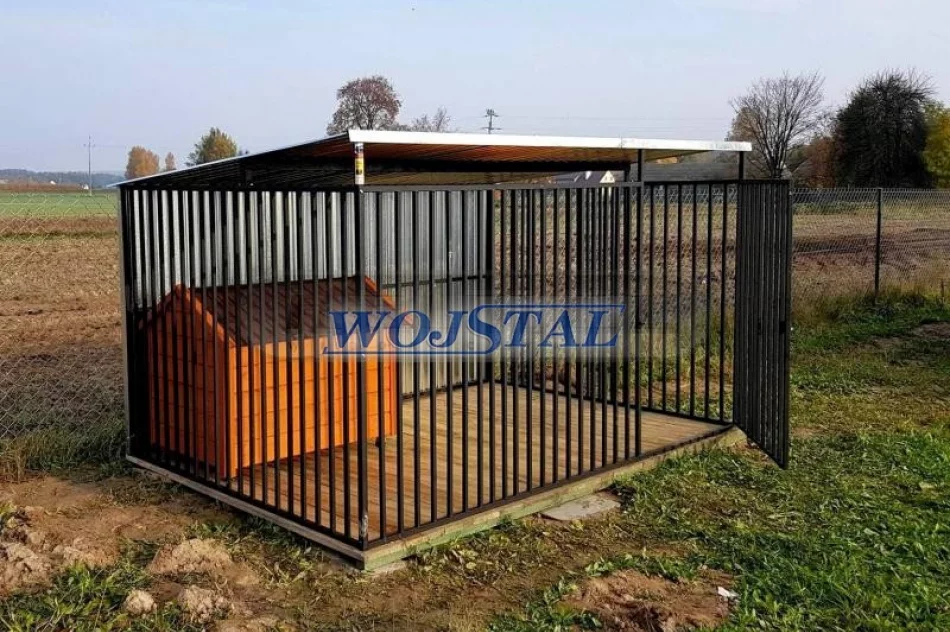 Garaże blaszane , wiaty śmietnikowe, kojce dla psów lekkie hale stalowe i inne - zdjęcie 4