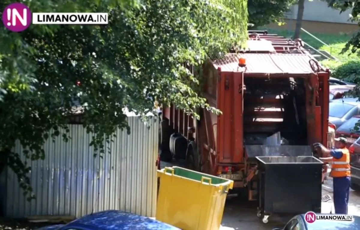 'Segregacja' śmieci w Limanowej (video)