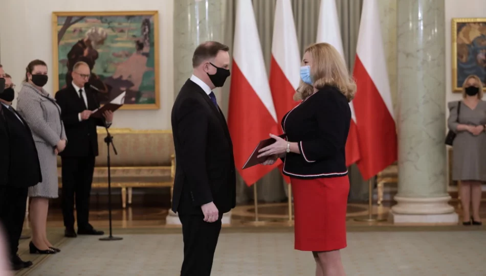 Andrzej Duda powołał nowych prezesów NSA i Izby Kontroli Nadzwyczajnej SN - zdjęcie 1