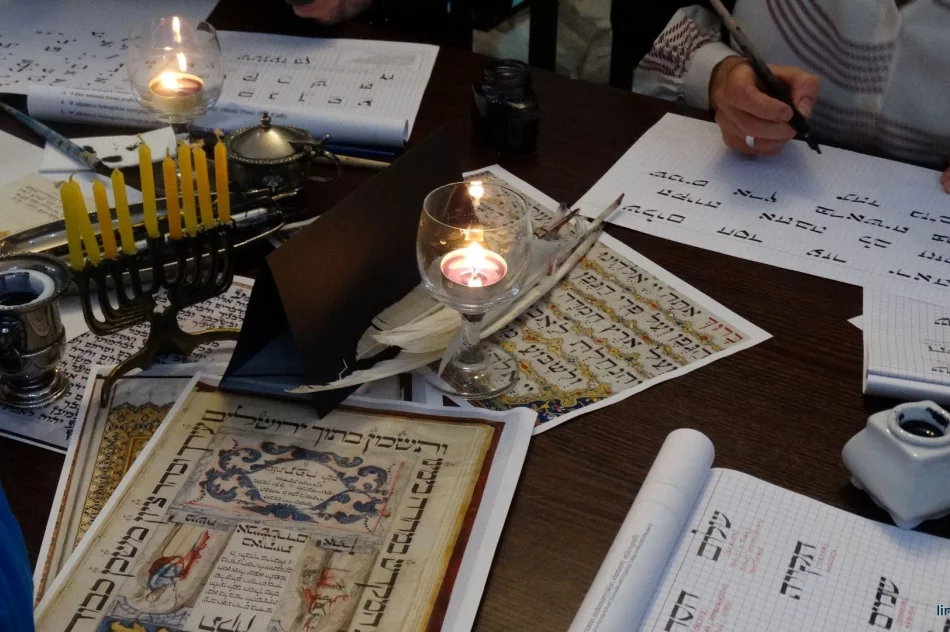 Wiosenna propozycja z pracowni kaligraficznej Muzeum Regionalnego Ziemi Limanowskiej - zdjęcie 3