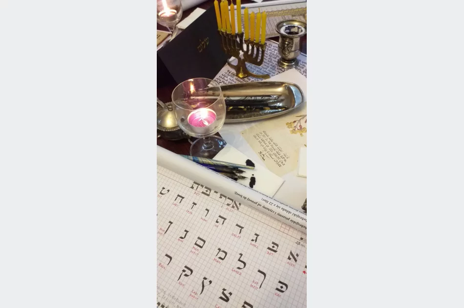 Wiosenna propozycja z pracowni kaligraficznej Muzeum Regionalnego Ziemi Limanowskiej - zdjęcie 4