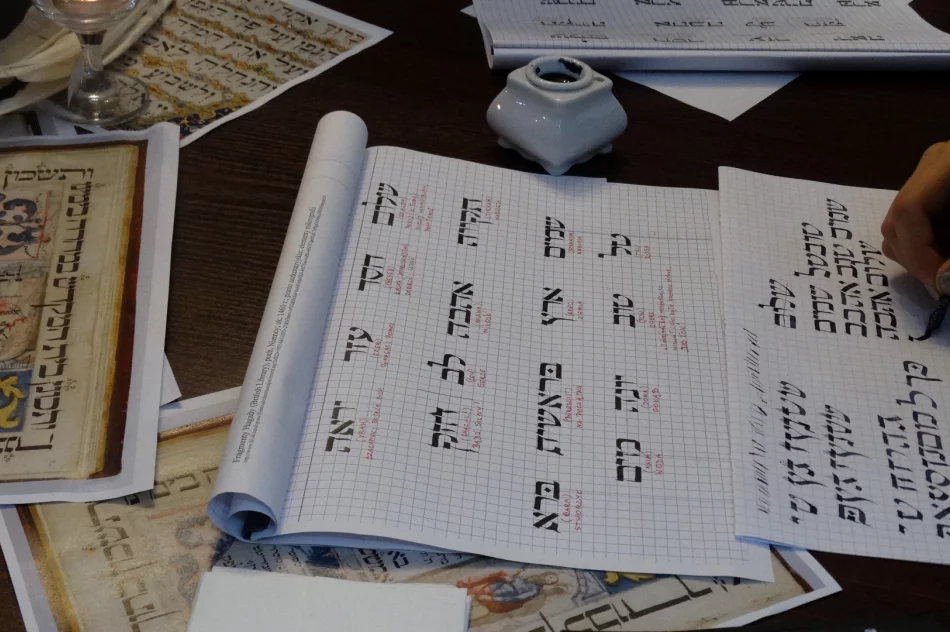 Wiosenna propozycja z pracowni kaligraficznej Muzeum Regionalnego Ziemi Limanowskiej - zdjęcie 5