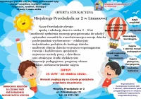 Oferta edukacyjna Miejskiego Przedszkola nr 2 w Limanowej - zdjęcie główne
