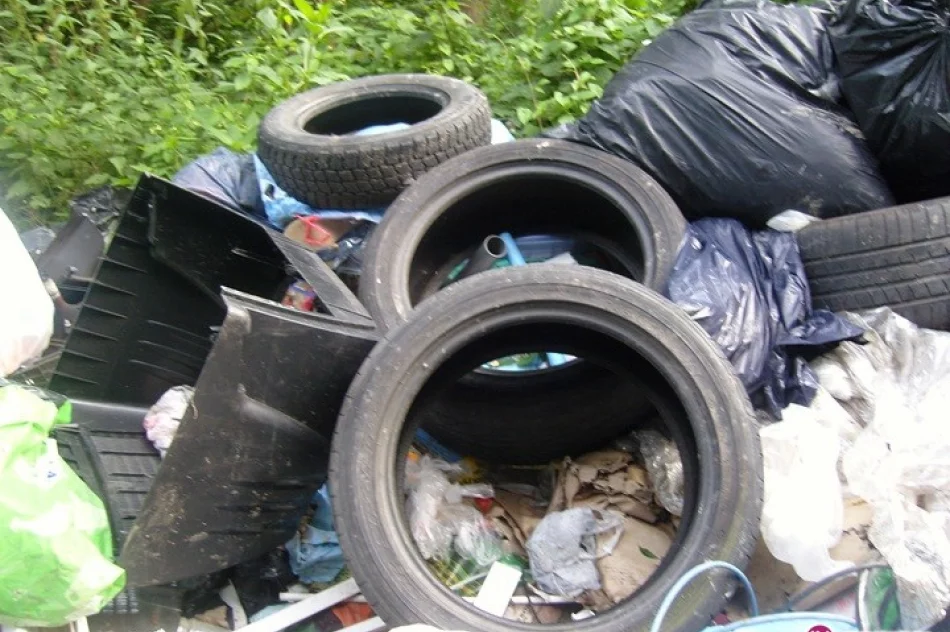 Kolejne 'dzikie' wysypisko śmieci - zdjęcie 3